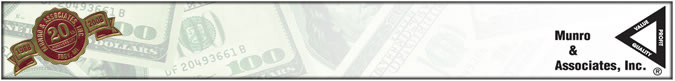 Munro & Associates, Inc. Newsletter Footer Logo